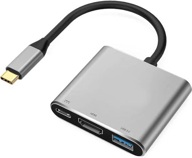 Etzin 3 in Type C to HDMI Adapter Converter(EPL-221TC-001) Media Streaming Device