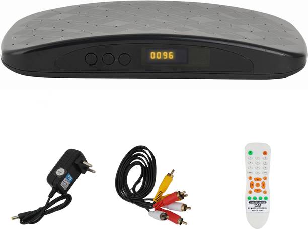 FXI 390 MPEG-2 DVB Digital Set Top Box, Free To Air DD Free Dish Channels Receiver Media Streaming Device
