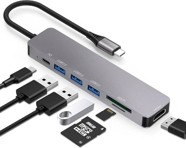 ULTRABYTES 7 IN 1 C MULTI HUB ABC Media Streaming Device