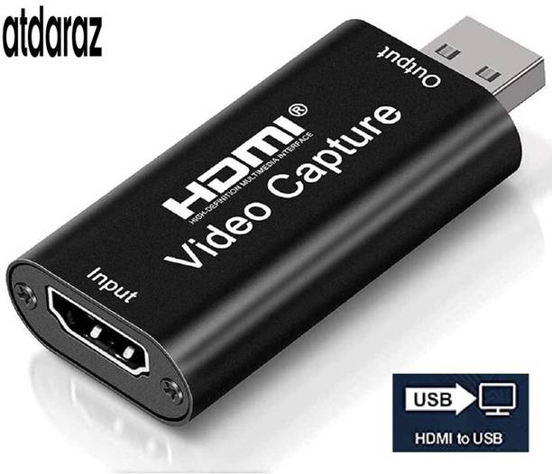atdaraz 4K HDMI Video Capture Card, Tobo Card Game Capture Card Audio Capture Media Streaming Device
