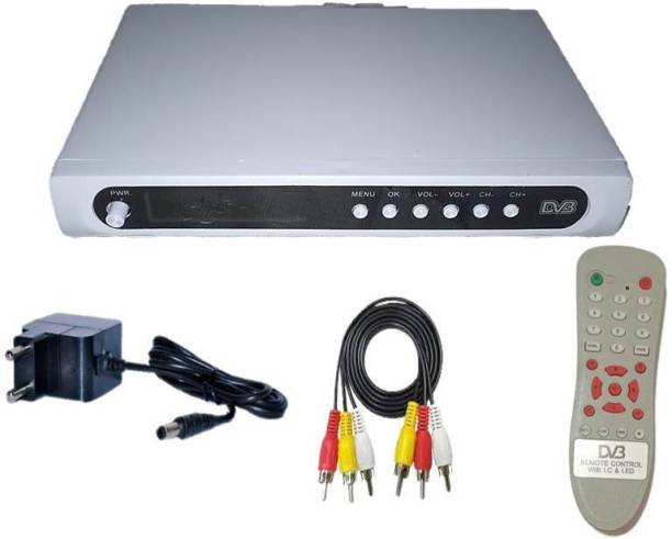 HSNAKE DTH MPEG-2 DD Free Dish Set Top Box Receiver Free To Air Media Streaming Device