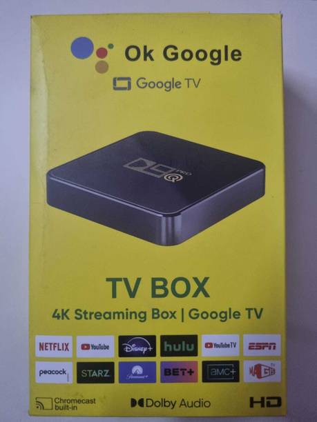 D9Q Android 13 8GB RAM/128GB ROM 64Bit Quad Core Wi-Fi UHD 4K 1080P Media Streaming Device