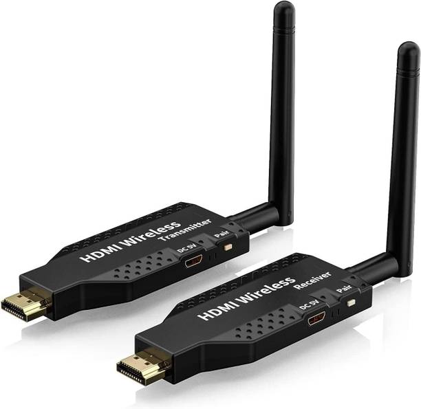 atdaraz  TV-out Cable HDMI Wireless Extender Kit for 50M Range with Antenna for Laptop to TV
