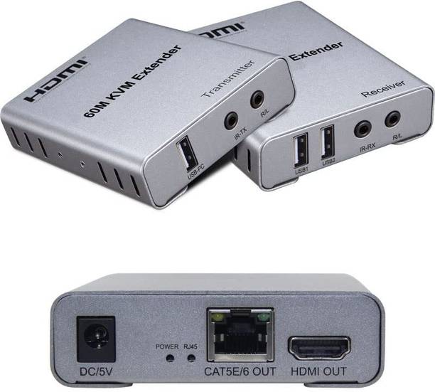 Etzin HDMI Extender 60m with KVM Audio Output IR Control Support USB Mouse EPL-TD-539H Media Streaming Device