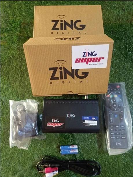 Zing super FTA DZ-3700 2 in 1 box Media Streaming Device