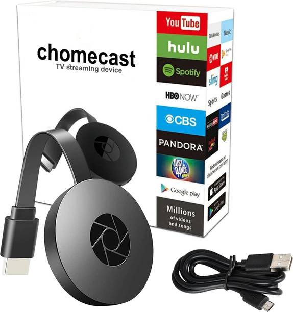 VELOGK ChromeCast Wireless Display HDMI Dongle & Miracast Screen Sharing device Media Streaming Device