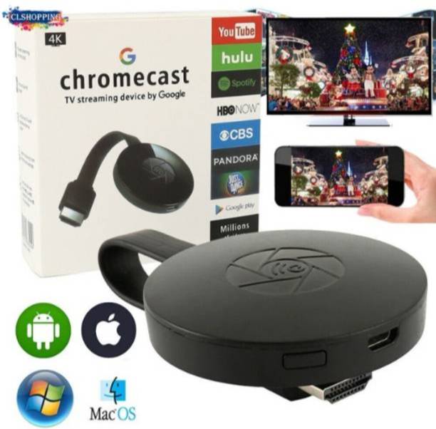 Clairbell ASV_144V-HD DONGLE STREAMING DEVICE BLACK Media Streaming Device (Black) Media Streaming Device