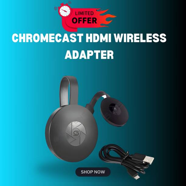 FRONY Chromecast Wi-Fi Wireless Display Dongle With Tv Steaming device by NetflixT374 Media Streaming Device