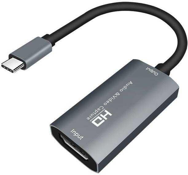 microware Z29A HDMI Female to USB-C / Type-C Male Video Audio Capture Box Media Streaming Device