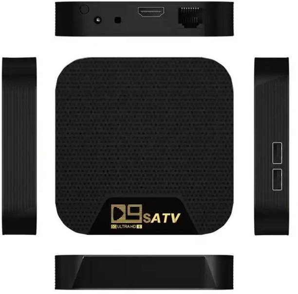 markif 4K ULTRA HD 5G ANDROID SET TOP TV BOX WITH VOICE COMMAND REMOTE (4/32GB) Media Streaming Device