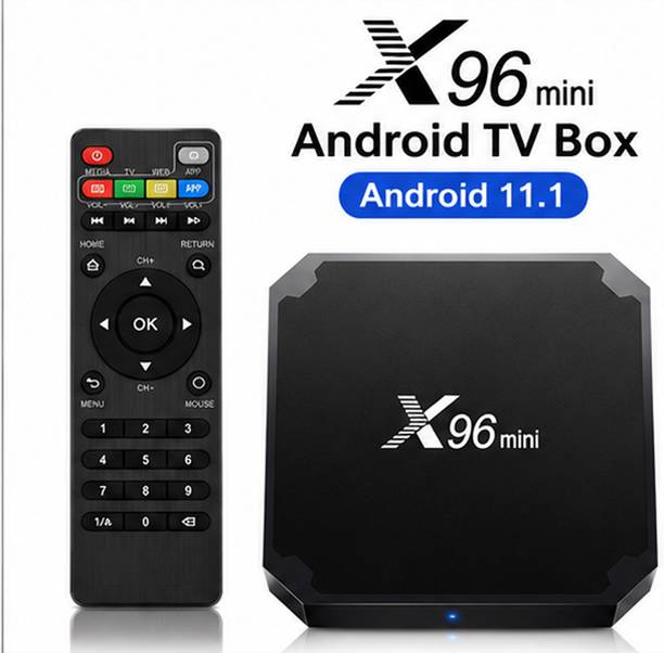 VK MART Wi-Fi Android 11.1 Ultra HD 4K X96 Mini Smart TV Box 4GB+32GB HDMI Media Player Media Streaming Device
