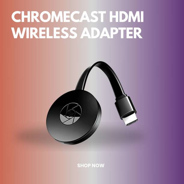 SYARA Chromecast Wi-Fi Wireless Display Dongle With Tv Steaming device by NetflixT63 Media Streaming Device