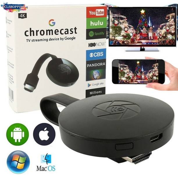 Clairbell TUS_105M Chrome cast WiFi HDMI Dongle & Wireless Display for TV Media Streaming Device