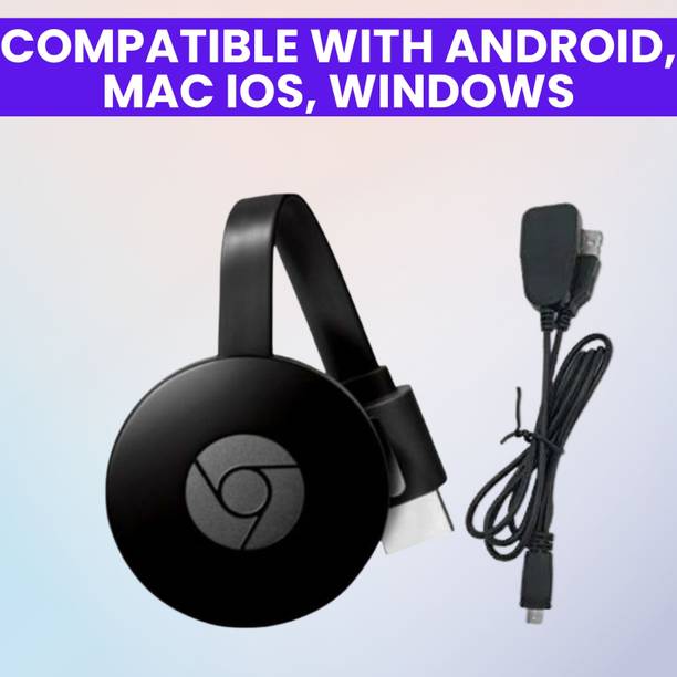 Clairbell Chromecast Ultra 4K (Streaming Device) with HDR and Fast Wi-Fi ConnectivityP385 Media Streaming Device