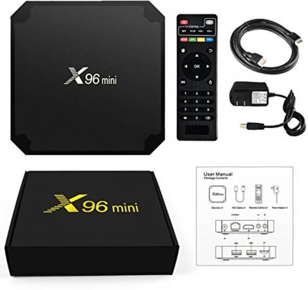 Muvit 4K Smart TV BOX With Android 10 / Android Box 2GB 16GB - X96 Mini Android Box Media Streaming Device