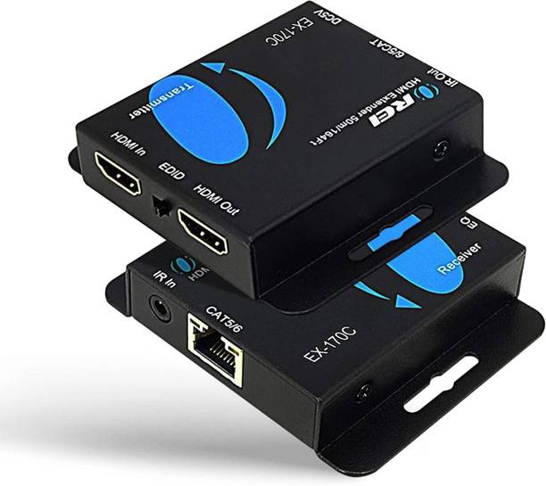 OREI HDMI Extender Over CAT5/CAT6 with IR Upto 164 Feet - 1080P Full HD Signal Media Streaming Device