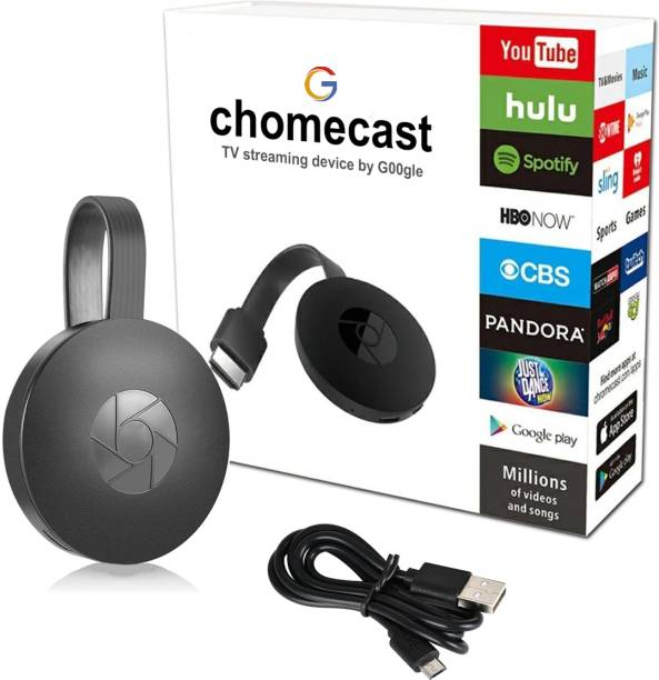 X88 Pro Chrome Cast Wireless Display Dongle TV Media Streaming Mirror Phone to Your TV Media Streaming Device