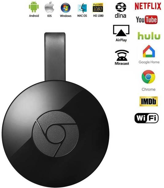 Clairbell QRP_131C Chrome cast WiFi HDMI Dongle & Wireless Display for TV Media Streaming Device
