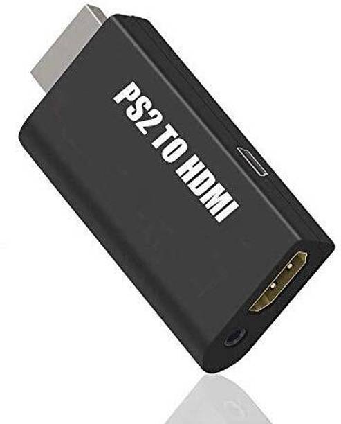microware PS2 To HDMI Audio Converter Outputs Video and Audio in Full Digital HDMI Format Gaming Adapter