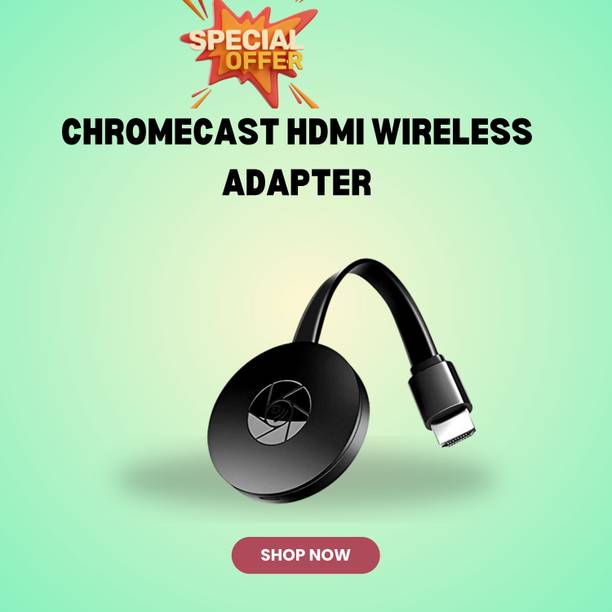 Clairbell Chromecast Wi-Fi Wireless Display Dongle With Tv Steaming device by NetflixT189 Media Streaming Device