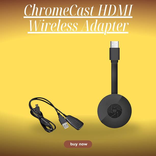 Clairbell Chromecast Wi-Fi Wireless Display Dongle With Tv Steaming device by NetflixT473 Media Streaming Device