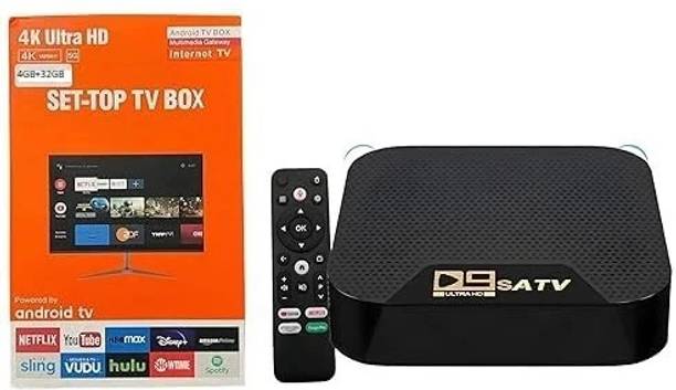 Advik 4K UHD Smart TV Box Media Streaming Device