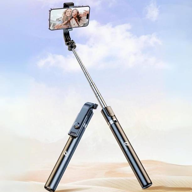 GADGETSWEAR Selfie Stick 360 Degree, Mobile Selfie Stick Tripod, Photo Stick, Mobile Stick Stand Bluetooth Selfie Stick