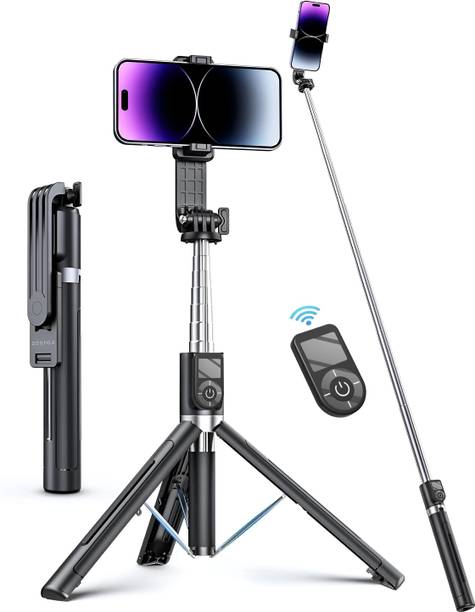 Bestor Selfie Stick Tripod with Bluetooth Remote, Extendable Stand for Vlogging Bluetooth Selfie Stick