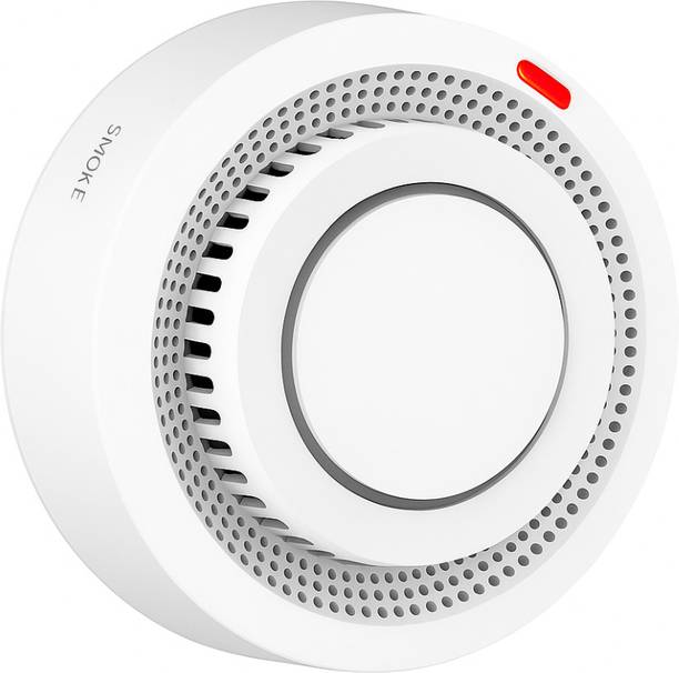 ZETABYTE UK WiFi Smoke Detector | Smart Fire Alarm with Mobile App Alerts, 24/7 Monitoring Wireless Sensor Security System