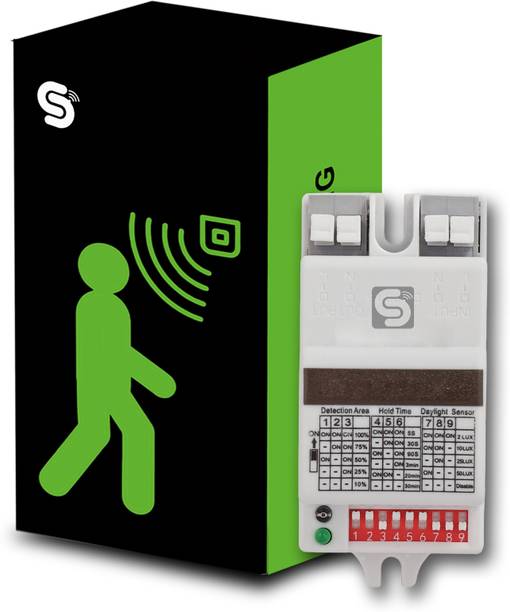 ESYSENSE Inspire Sensing Indoor Motion Detector Sensor | Detection Upto 9 Meter (Max) Wireless Sensor Security System