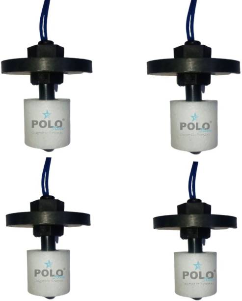 POLO STAR Float Sensor Switch For Water Level Controller Vertical Mount | Pack of 4 Flow Sensor