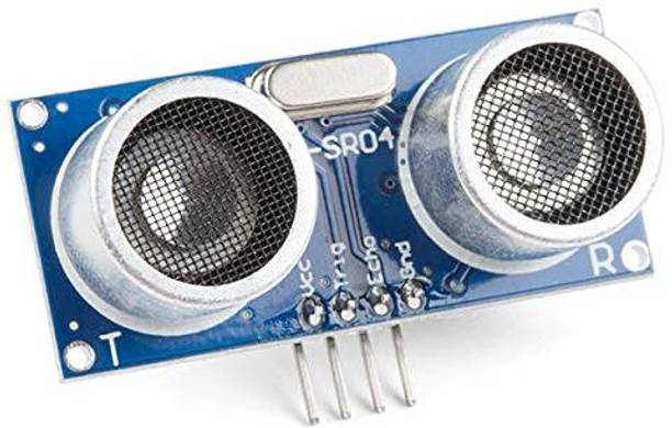 Self Lub Ultrasonic Sensor Module Pack of 1 | HC-SR04 Distance Measuring Sensor Electronic Components Electronic Hobby Kit