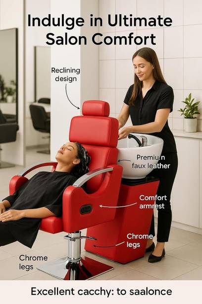 Harshita Enterprises DNSJFURNFMD Styling Chair with Leg Rest