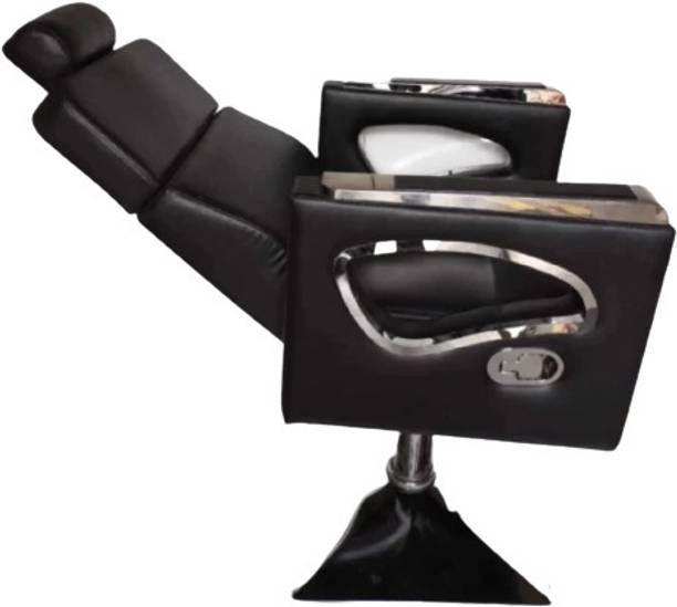 Choudhary Enterprise Parlour Salon/Barber/Cutting/Makeup Chair with Push Back Back(Red) Massage Chair Styling Chair
