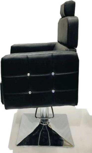 Andia Salon plane chair black colour Styling Chair