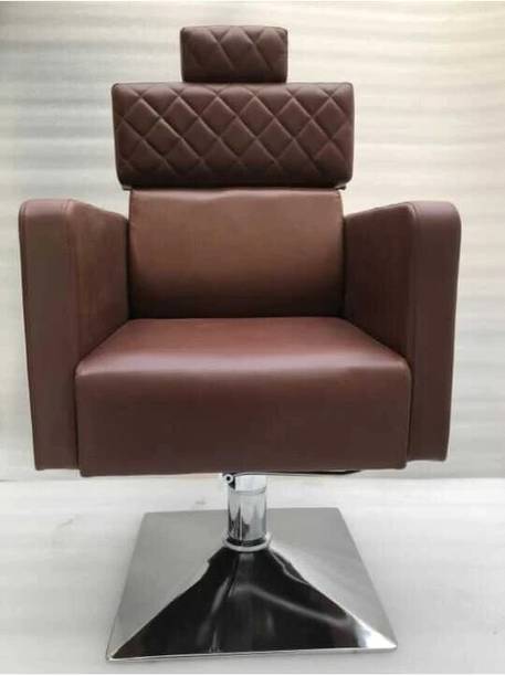 MikeaInfo Brown Beauty Parlour Styling Chair