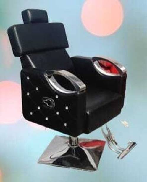 JSW Black Saloon Shampoo Chair Styling Chair with Leg Rest