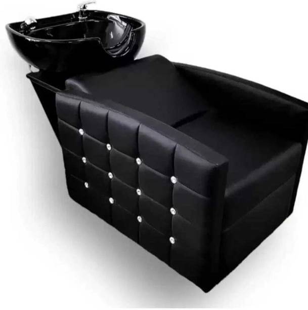 SALOONSIDE Leather Salon/Barber Beauty Parlour Shampoo Chair