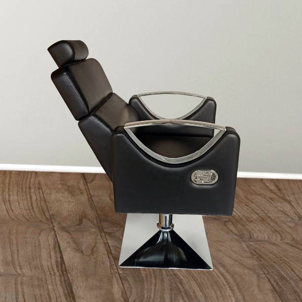 BOLDX D Handle Beauty Parlour Chair(Black) Styling Chair