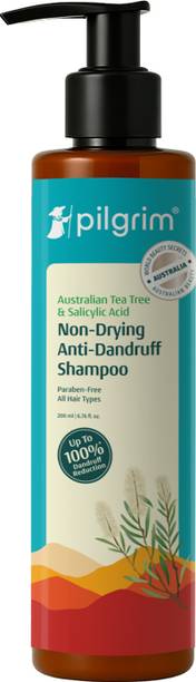 Pilgrim Australian Tea Tree Hair Shampoo for Dandruff|Itchy Scalp|Men and Women