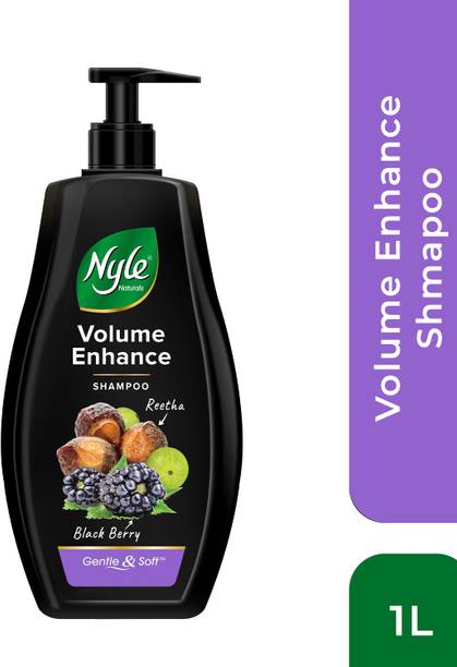 Nyle Natural Volume Enhance Shampoo For Hair |With Reetha & Blackberry