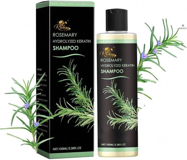 RIDOY Rosemary Hydrolyzed Keratin Shampoo | Advanced Hair Wellness Support Line - Dry