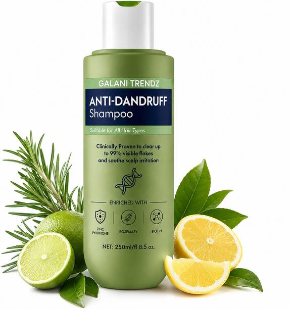 Galani trendz Anti-Dandruff Shampoo Rosemary Biotin Aloe Vera Scalp Care Shampoo