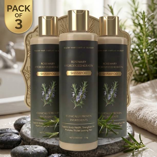 KRISHNAVI Rosemary Hair Therapy Shampoo | Refreshing Scalp & Healthy Looking Hair