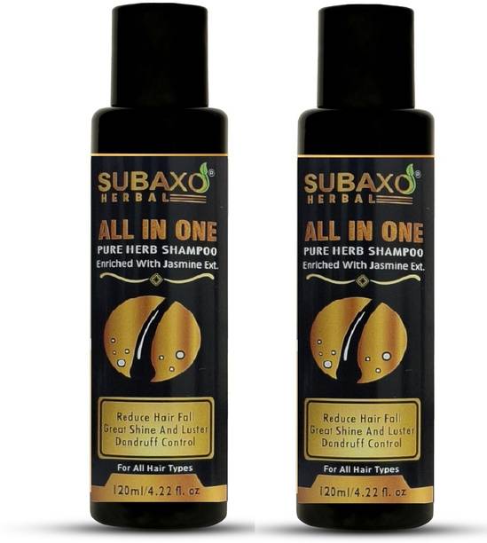 Subaxo HERBAL ALL IN ONE PURE HERB SHAMPOO 2 PC EACH OF 100 ML