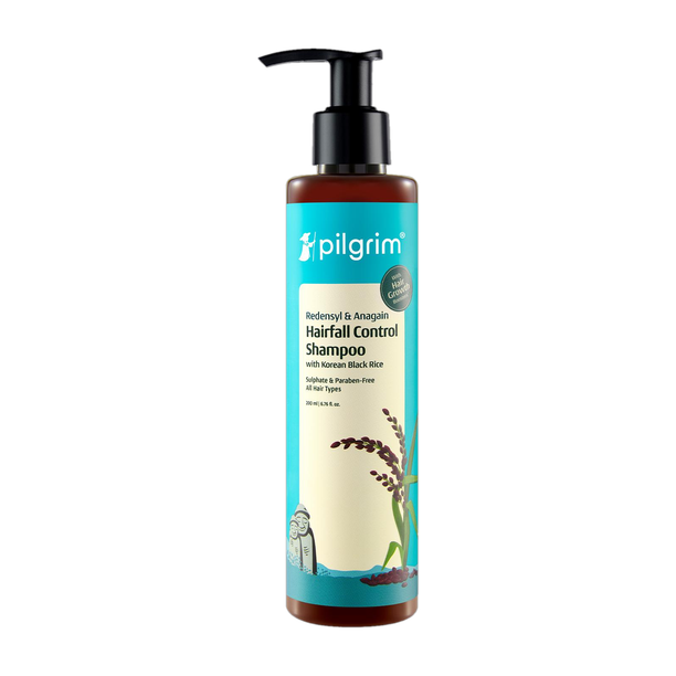 Pilgrim Redensyl & Anagain Hairfall Control Shampoo for all hair types