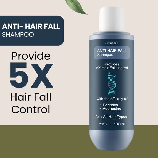 LATIKBERG 5X Hair Fall Control Shampoo Hair Growth | Paraben & Sulphate Free Shampoo..