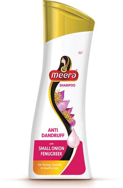 Meera एंटी डैंड्रफ शैम्पू, स्मॉल ओनियन और फेनुग्रीक के साथ