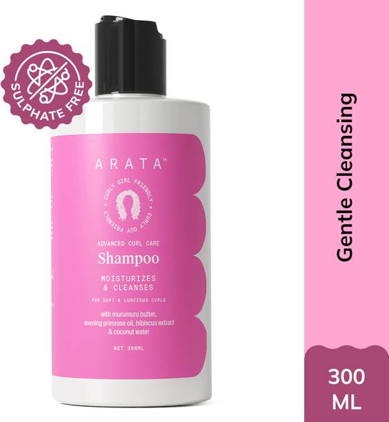 ARATA Curl Care Shampoo|Restores Hair Texture|Frizz Control|Paraben-Free|Unisex