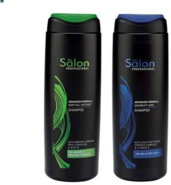Rastic Assure Salon Professional Hair Fall Defense & Dandruff Care Shampoo Pack of 2 Lid-423